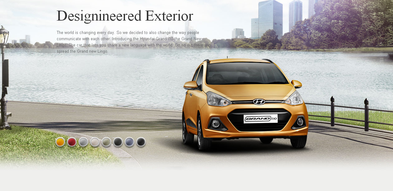 Grand i10 Designineered Exterior